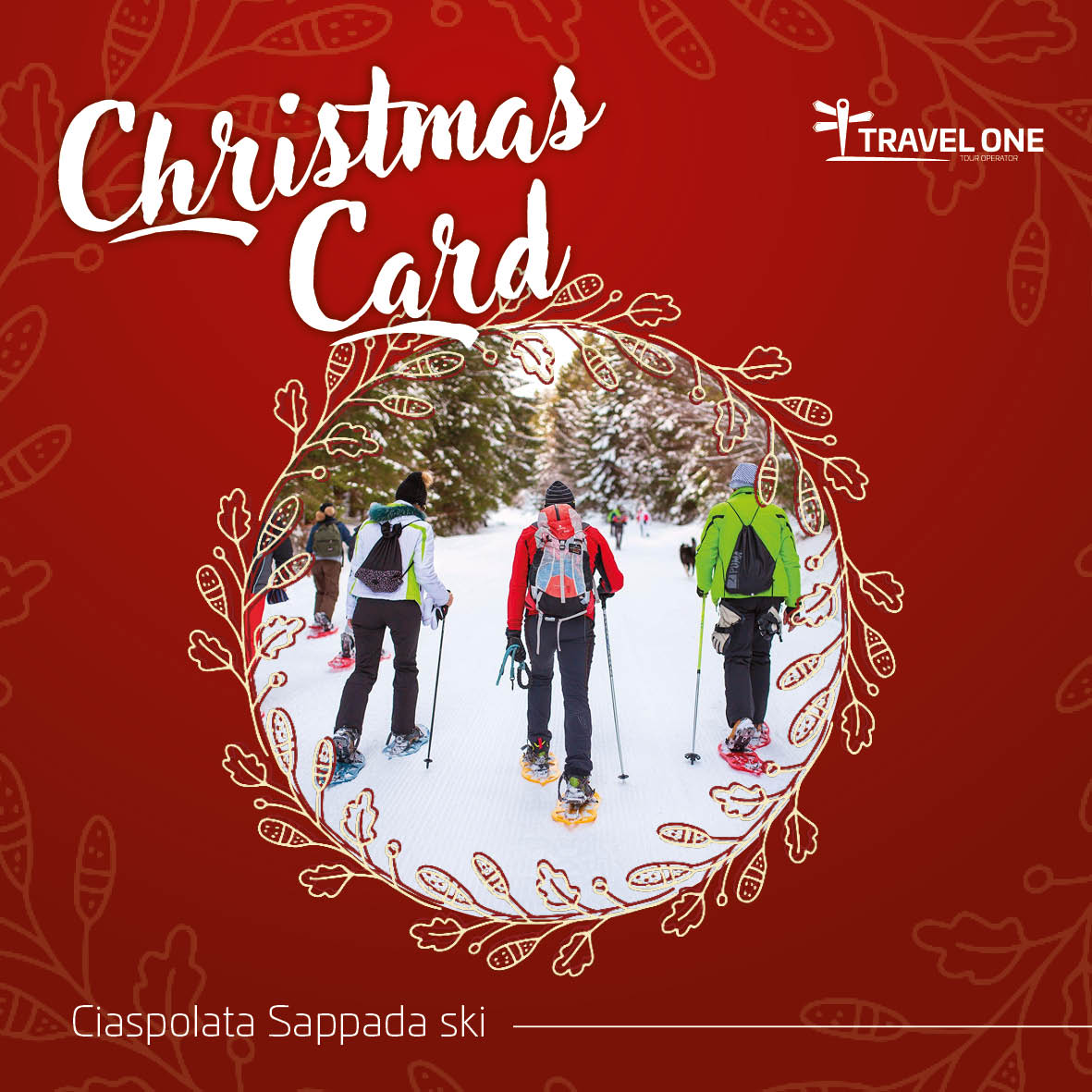 TO Christmas Card Ciaspolata